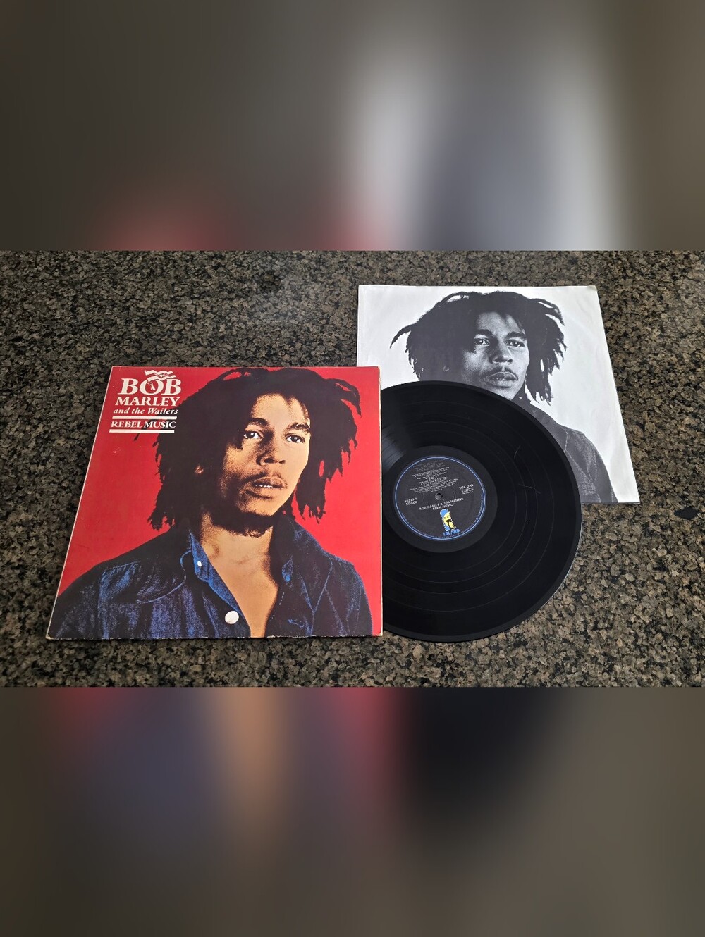 Rebel Music LP by Bob Marley & The Wailers vinyl 1986 VG+ 90520-1 1st press